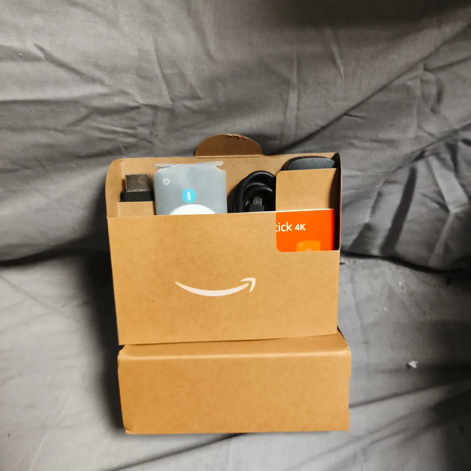 AMAZON FIRE TV STICK 4K WITH ALEXA VOICE REMOTE – BOXED