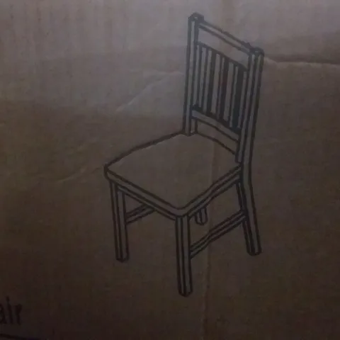 BOXED CARMEL SIAT BACK SIDE CHAIR