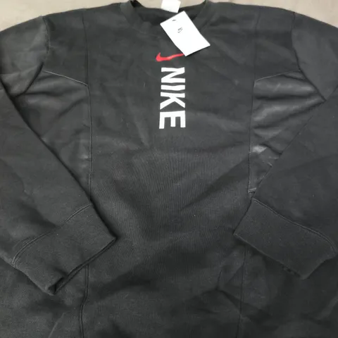 NIKE BLACK CREWNECK SWEATSHIRT – SIZE XL
