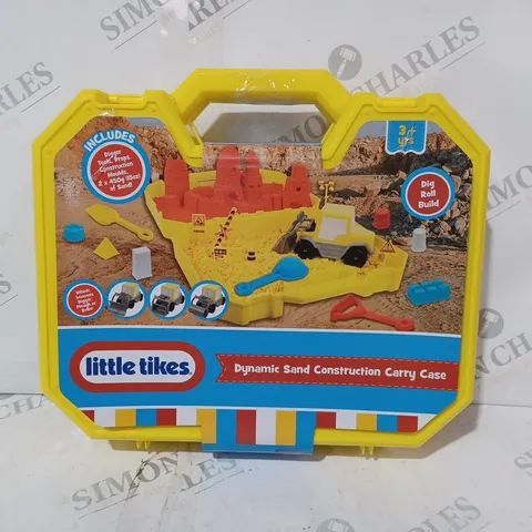 LITTLE TIKES DYNAMIC SAND CONSTRUCTION CARRY CASE