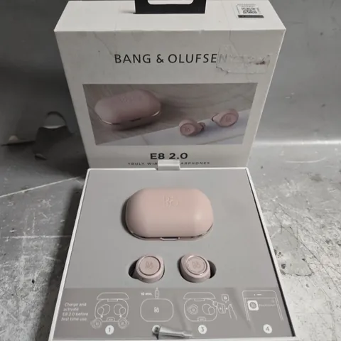 BANG AND OLUFSE E8 2.0 TRULY WIRELESS EARPHONES
