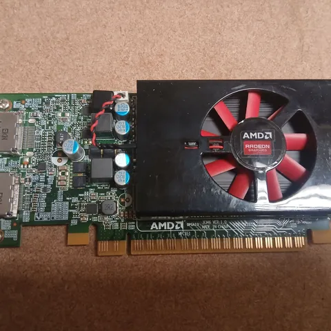 AMD RADEON GRAPHICS CARD – PCIE X16, SINGLE FAN