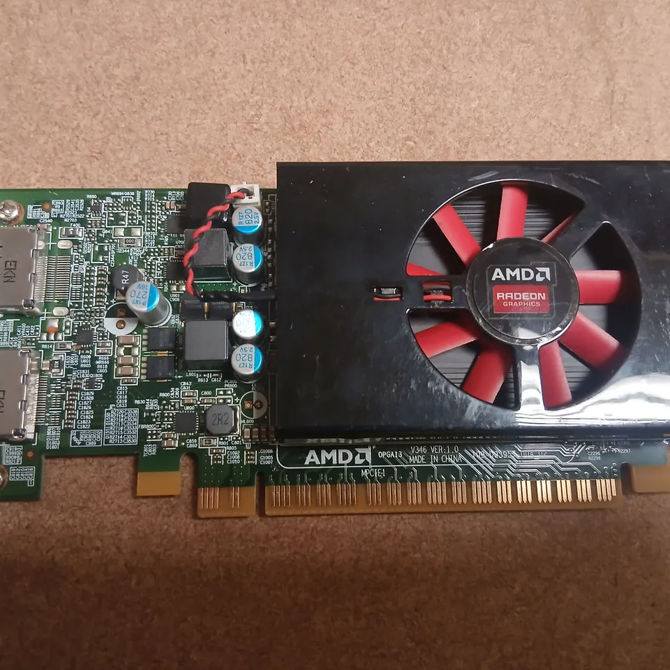 AMD RADEON GRAPHICS CARD – PCIE X16, SINGLE FAN
