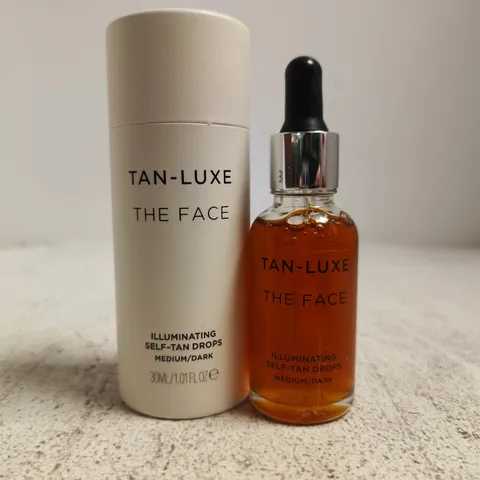 BOXED TAN-LUXE THE FACE ILLUMINATING SELF-TAN DROPS 30ML
