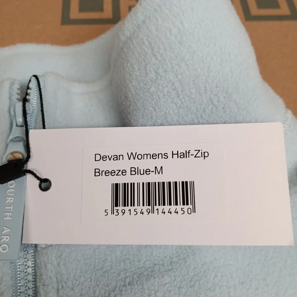 FOURTH ARQ DEVAN WOMEN'S HALF-ZIP BREEZE BLUE - UK M