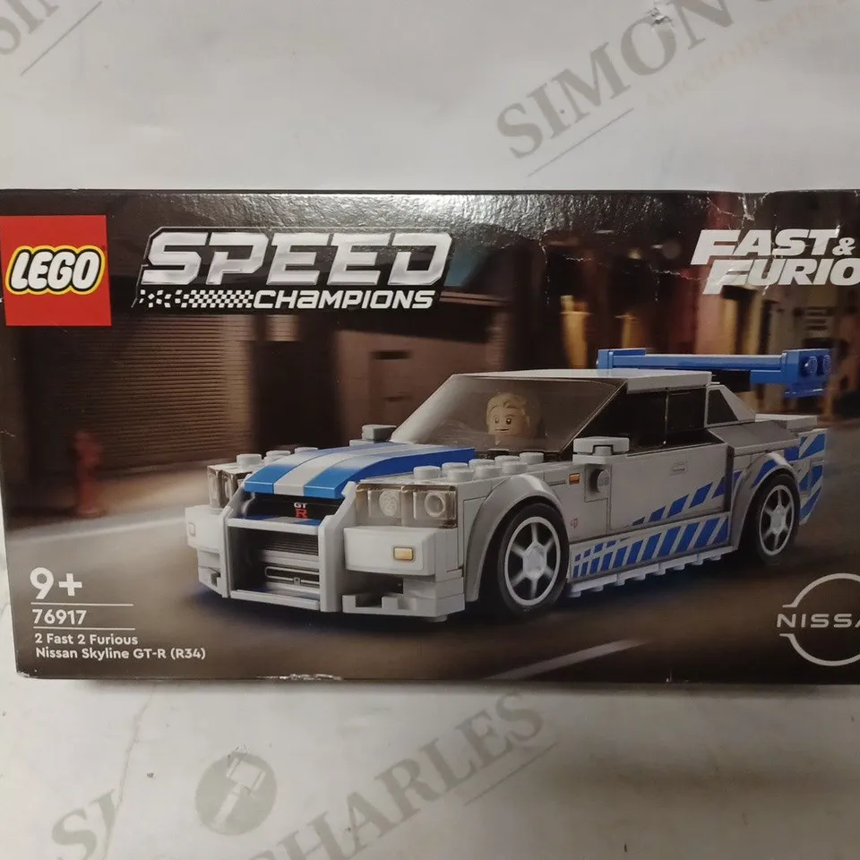 LEGO SPEED CHAMPIONS 2 FAST 2 FURIOUS NISSAN SKYLINE  RRP £19.99