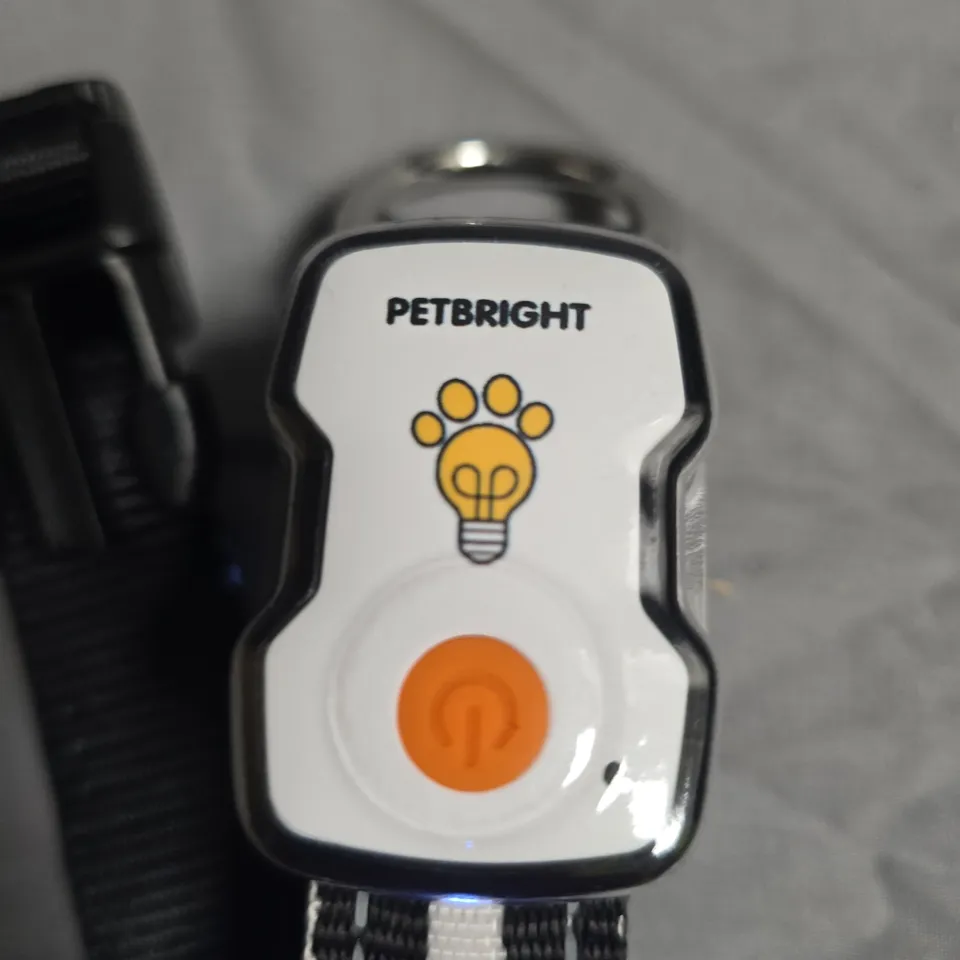 APPROXIMATELY 25 PETBRIGHT RECHARGEABLE LED DOG COLLAR