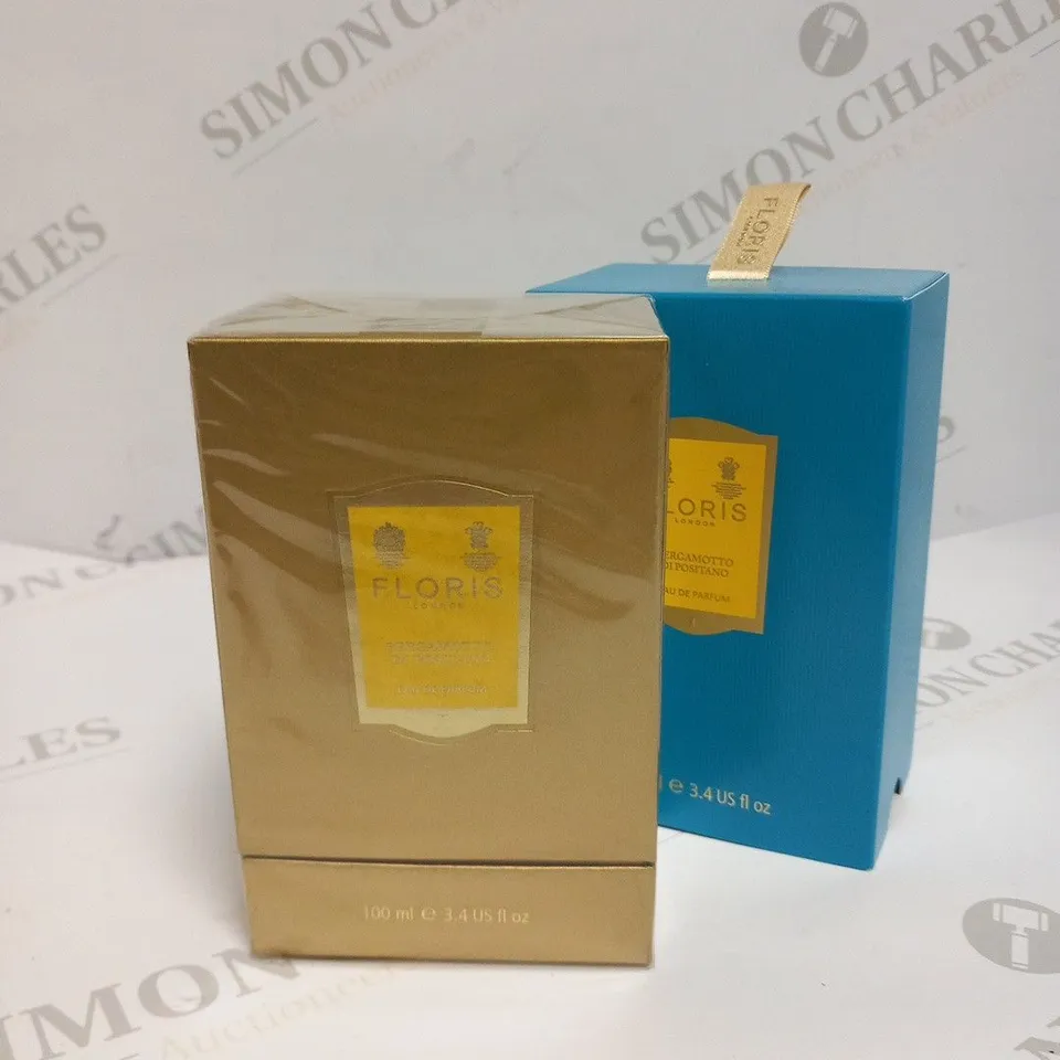 BOXED AND SEALED FLORIS BERGAMOTTO DI POSITANO EAU DE PARFUM 100ML