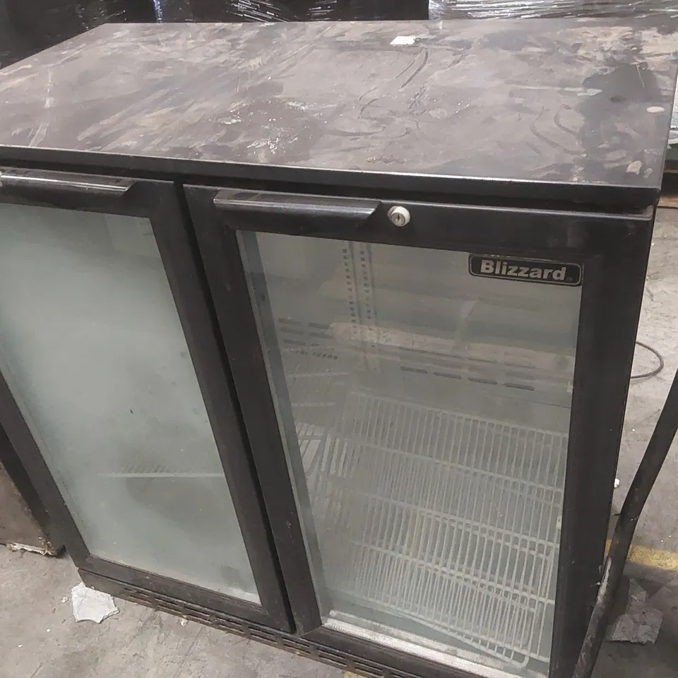 BLIZZARD BZ-BAR2 COMMERCIAL UNDERCOUNTER BOTTLE COOLER