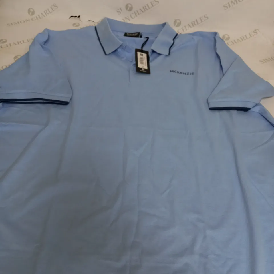 MCKENZIE SOUL POLO IN SKY BLUE - 6XL