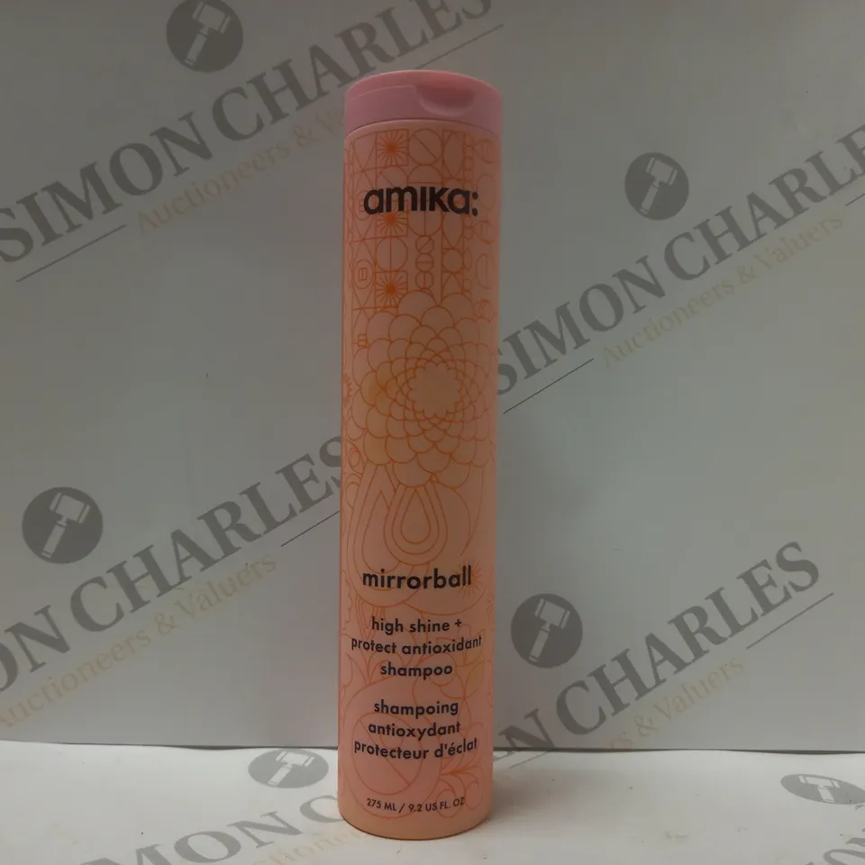 AMIKA MIRRORBALL HIGH SHINE + PROTECT ANTIOXIDANT SHAMPOO 275ML 