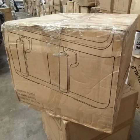 BOXED KEPLIN 9 LITRE DUAL DRAWER AIR FRYER