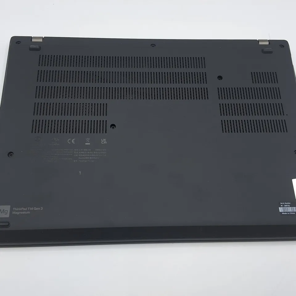 UNBOXED LENOVO THINKPAD T14 GEN 3 MAGNESIUM INTEL I-7 LAPTOP IN BLACK