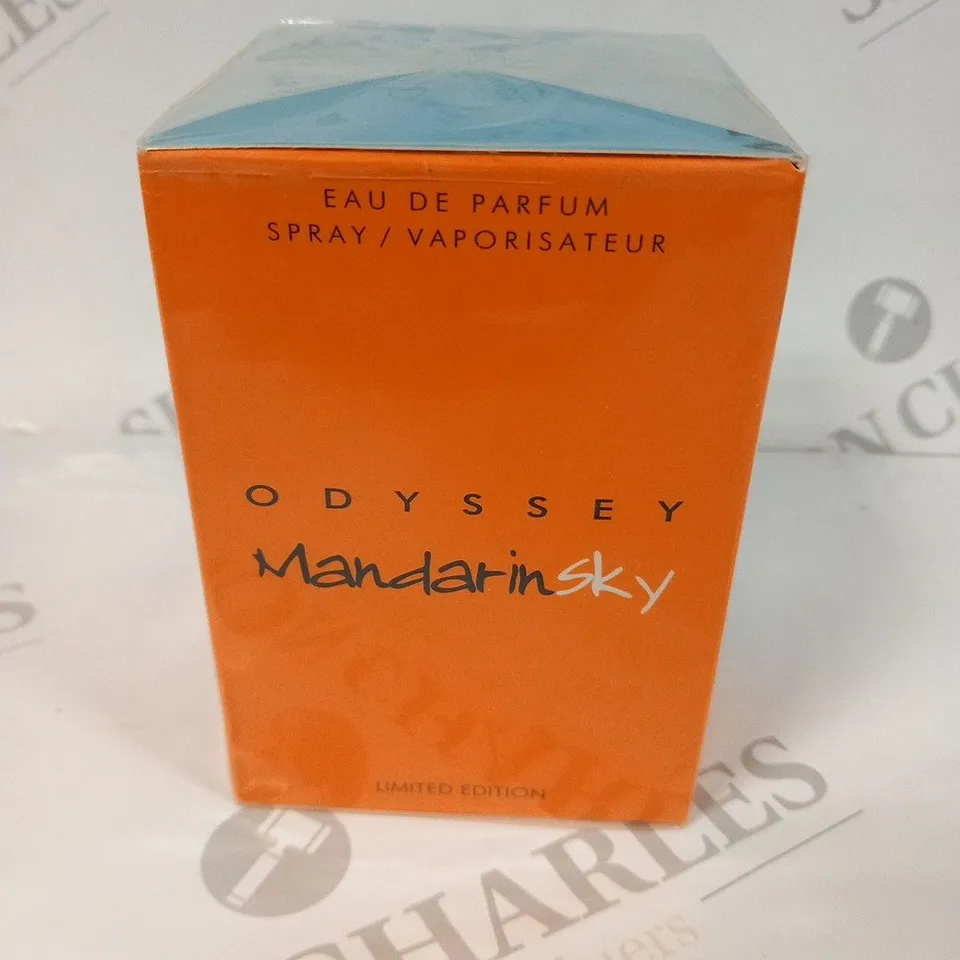 BOXED AND SEALED ODYSSEY MANDARIN SKY LIMITED EDITION EAU DE PARFUM 100ML