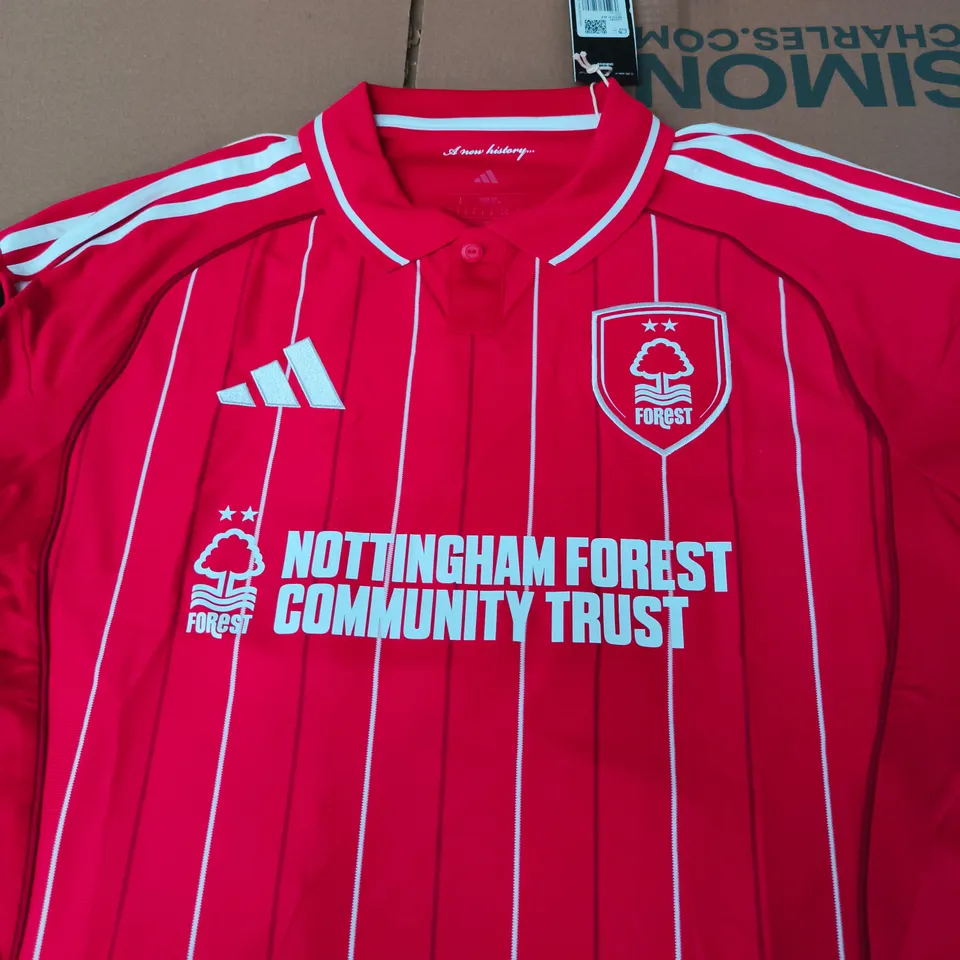 NOTTINGHAM FOREST FC HOME SHIRT - I.JESUS 19 - SIZE L