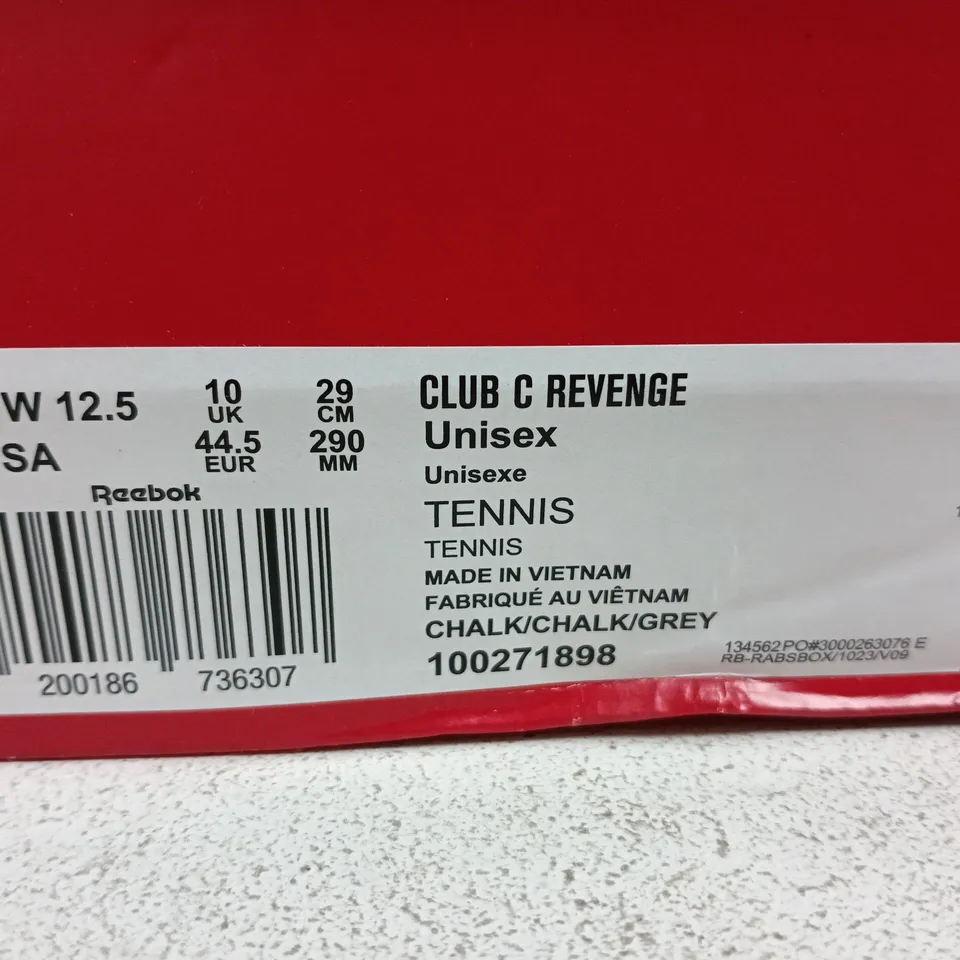 REEBOK CLUB C REVENGE SIZE 10