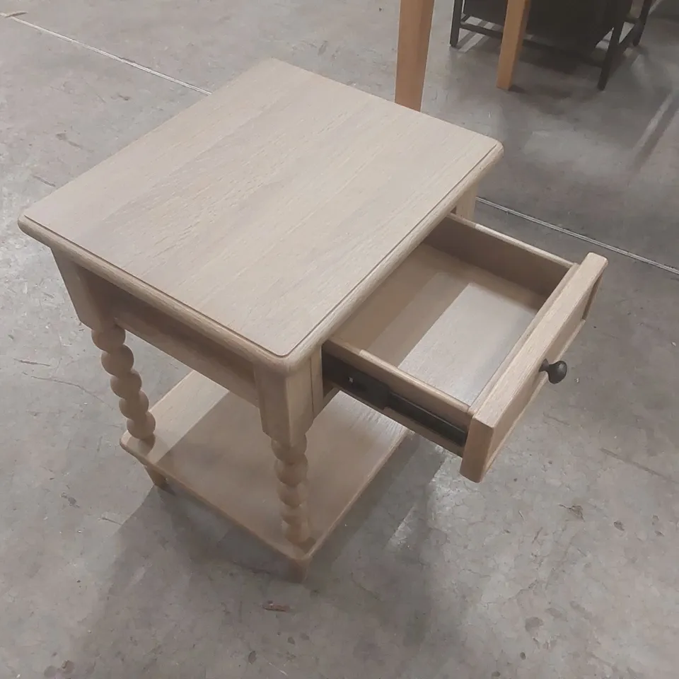 ARTISAN 1 DRAWER BEDSIDE 470X400X600MM