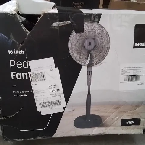 BOXED KEPLIN 16" PEDESTAL FAN
