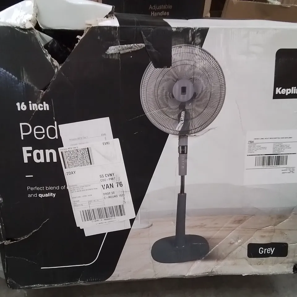 BOXED KEPLIN 16" PEDESTAL FAN 