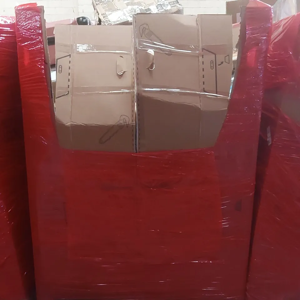 PALLET CONTAINING A VERY LARGE QUANTITY OF ASSORTED ITEMS INCLUDING: AC INFINITY FAN, SUITCASE, FRAMED PICTURE ECT