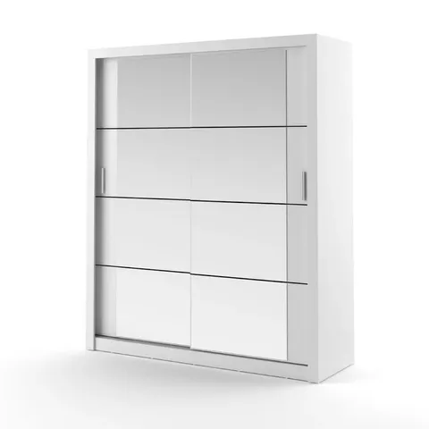 BOXED TENGAN 2 DOOR WARDROBE (3 BOXES)