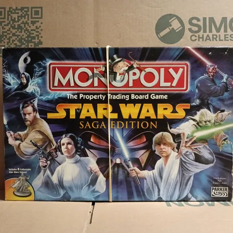 MONOPOLY STAR WARS SAGA EDITION BOARD GAME