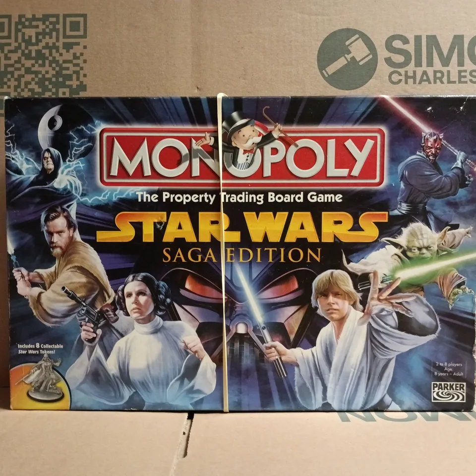 MONOPOLY STAR WARS SAGA EDITION BOARD GAME
