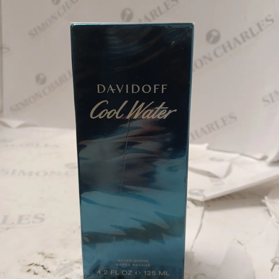 BOXED AND SEALED DAVIDOFF COOL WATER AFTER SHAVE 125ML