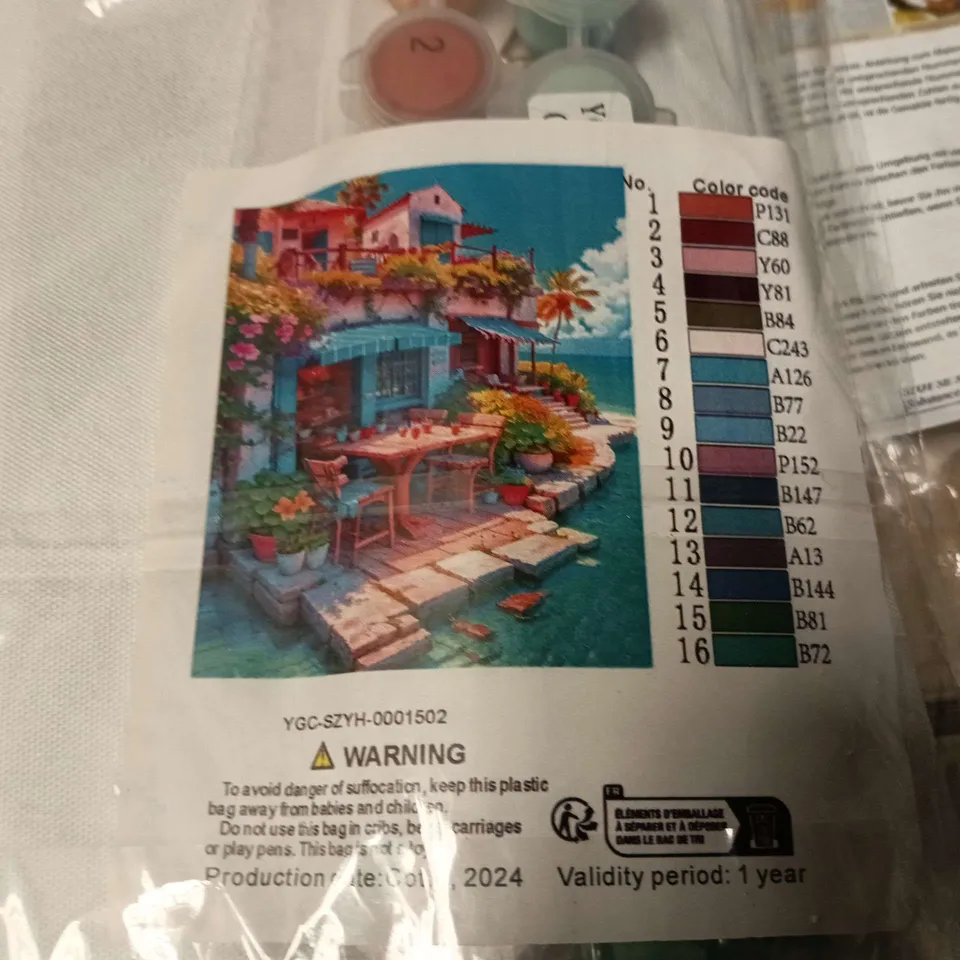 LOT OF 9 ASSORTED PAINT BY NUMBERS SETS