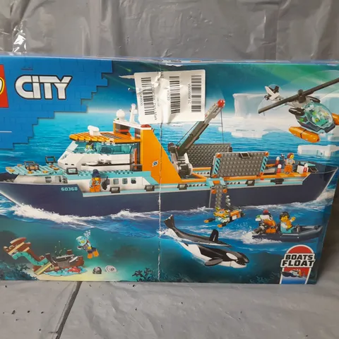 BOXED LEGO CITY ARCTIC EXPLORER SHIP 60368