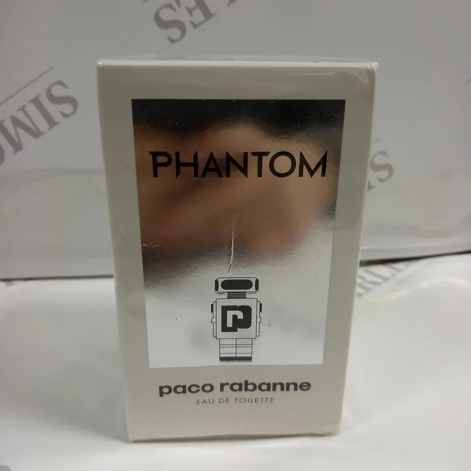 BOXED AND SEALED PACO RABANNE PHANTOM EAU DE TOILETTE 50ML 