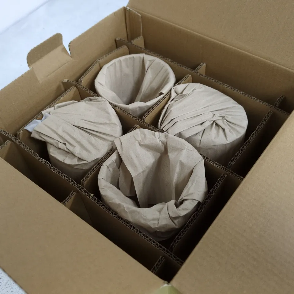 BOXED SET OF 4 JAMIE OLIVER 320ML TUMBLERS