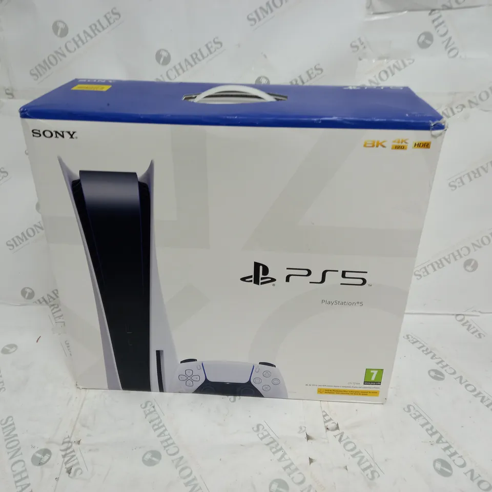 BOXED SONY PLAYSTATION 5 825GB GAMES CONSOLE CFI-1216A