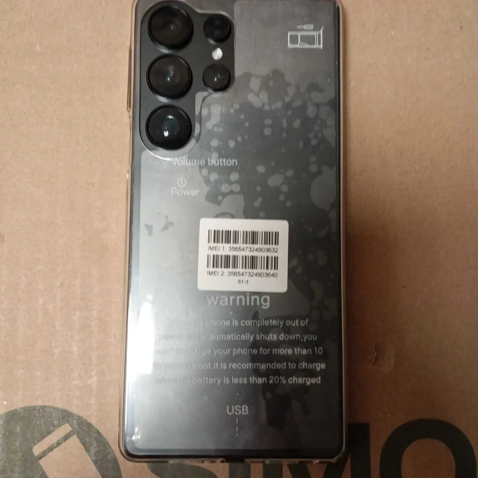 ANDROID SMARTPHONE WITH STYLUS (MODEL UNSPECIFIED)