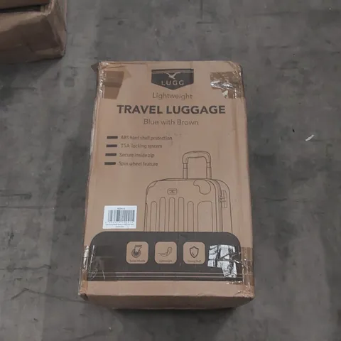 BOXED LUGG LIGHTWEIGHT TRAVEL SUITCASE