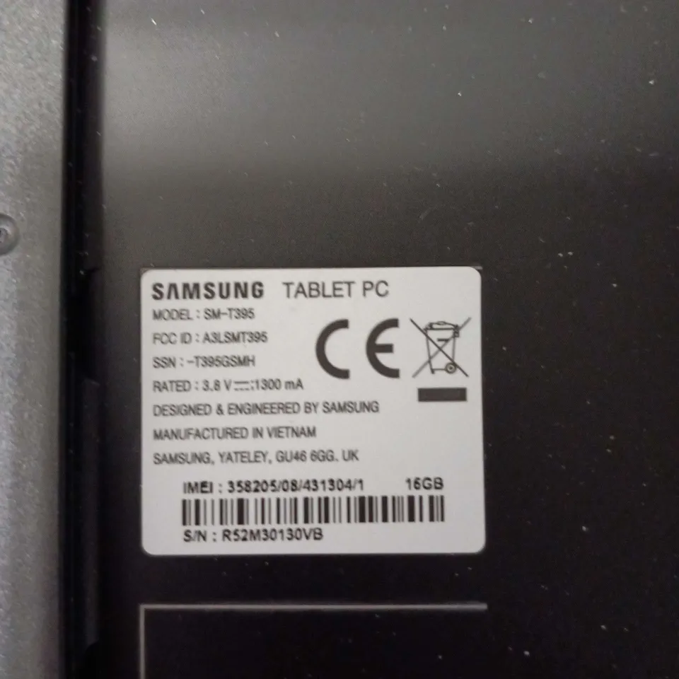 SAMSUNG TABLET PC SM-T395 16GB