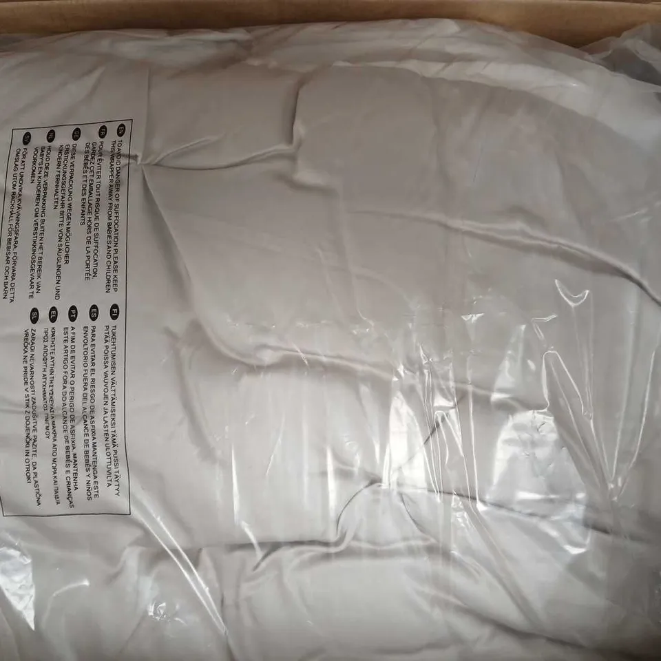 BOSTON BEDSPREAD THROW AND PILLOW SHAMS - CHAMPAGNE  RRP £109.99