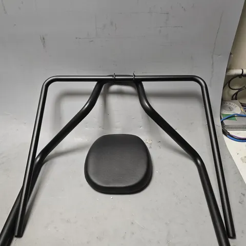 BOXED UNBRANDED BLACK STOOL
