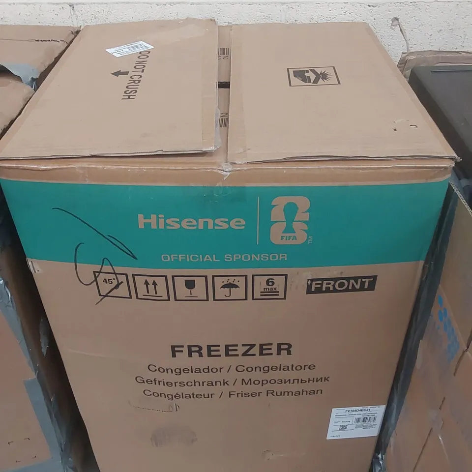HISENSE FV105D4BW21 55CM WIDE UNDER-COUNTER FREEZER