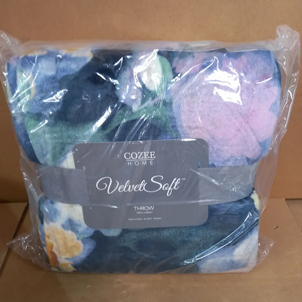COZEE HOME - VELVET SOFT THROW 150CMX200CM