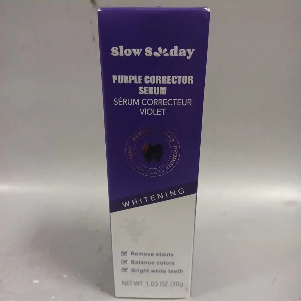 BOXED SEALED PURPLE CORRECTOR VIOLET WHITENING SERUM - 30G