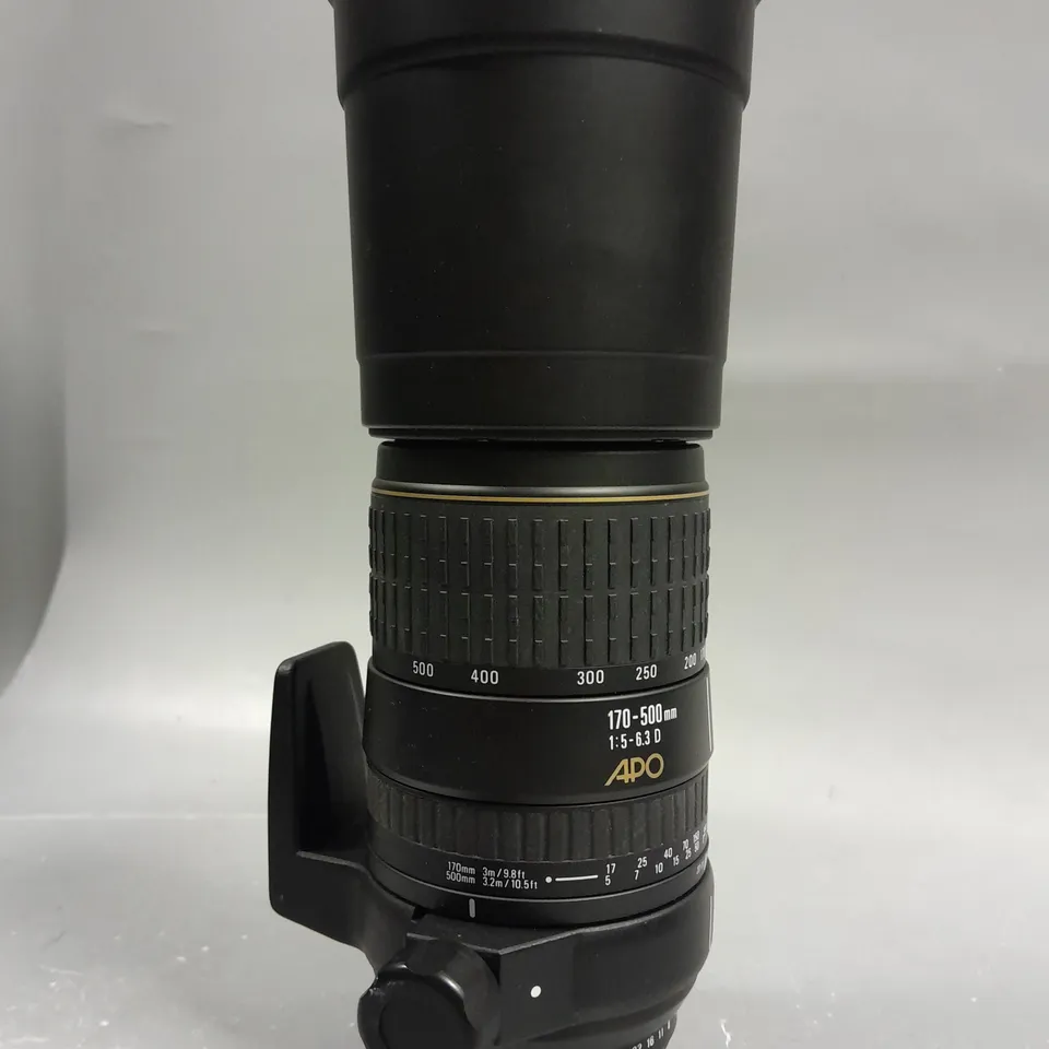 SIGMA 170-500MM AF-MF ZOOM LENS 