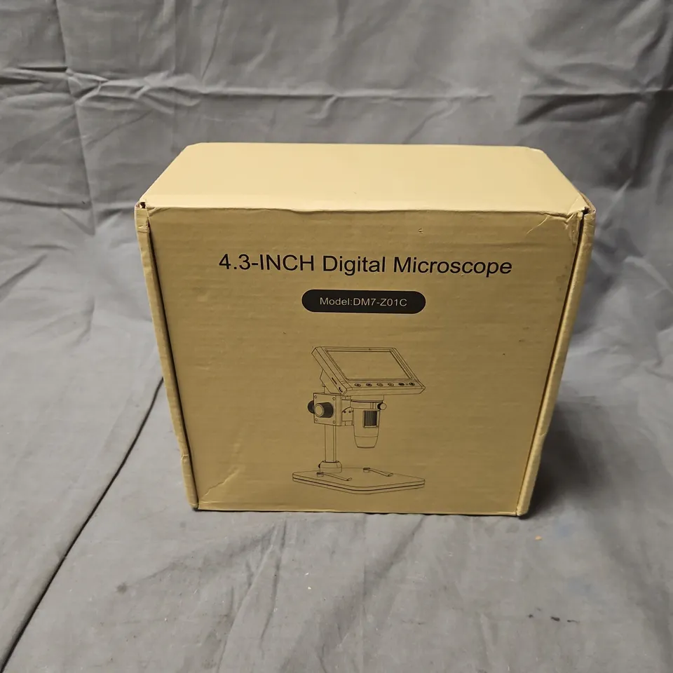 4.3-INCH DIGITAL MICROSCOPE – MODEL DM7-Z01C (BOXED)