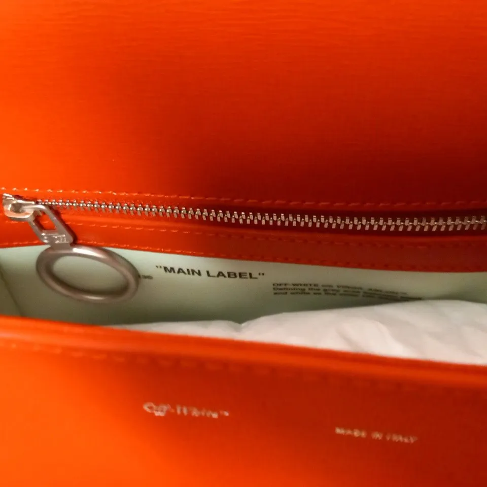 BOXED OFF-WHITE RED FLAP BAG
