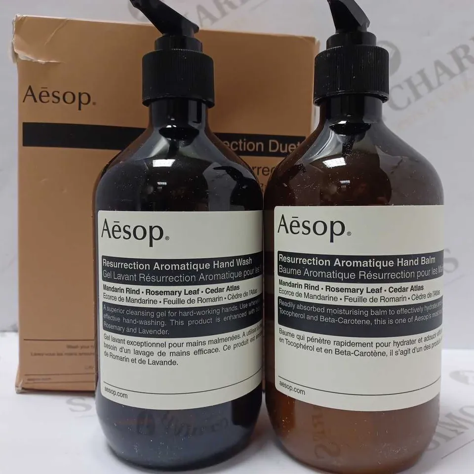 AESOP RESURRECTION DUET