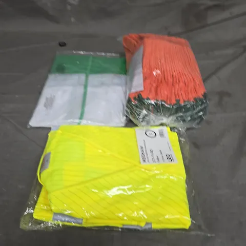 APPROXIMATELY 20 ASSORTED WORKWEAR PRODUCTS TO INCLUDE VESTS, , GLOVES ETC