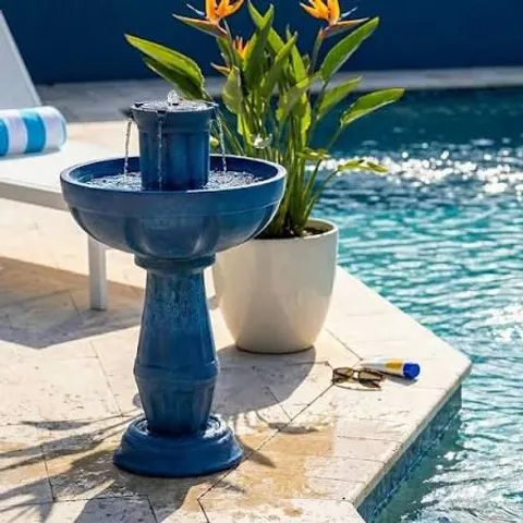 BERNINI BARI MULTIFUNCTIONAL WATER FOUNTAIN BLUE