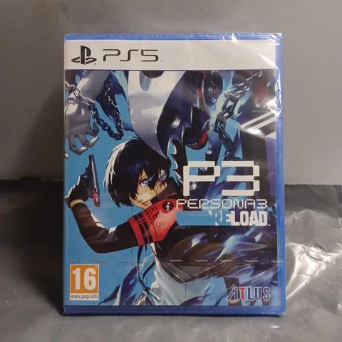 SEALED PERSONA 3 RELOAD PS5 GAME