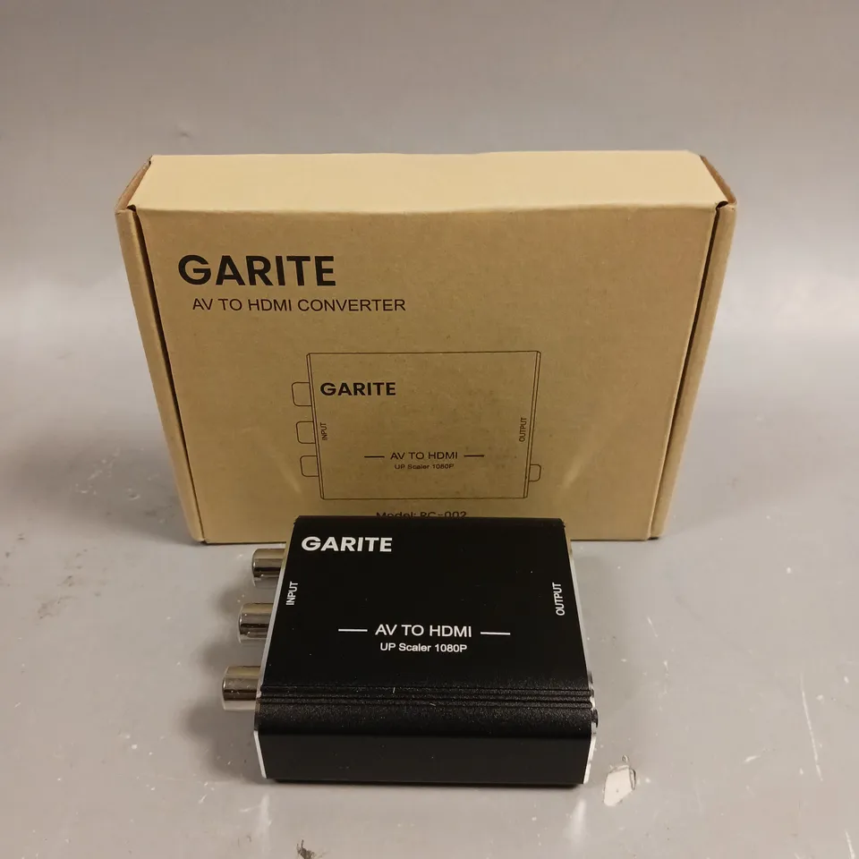 BOXED GARITE AV TO HDMI CONVERTER 