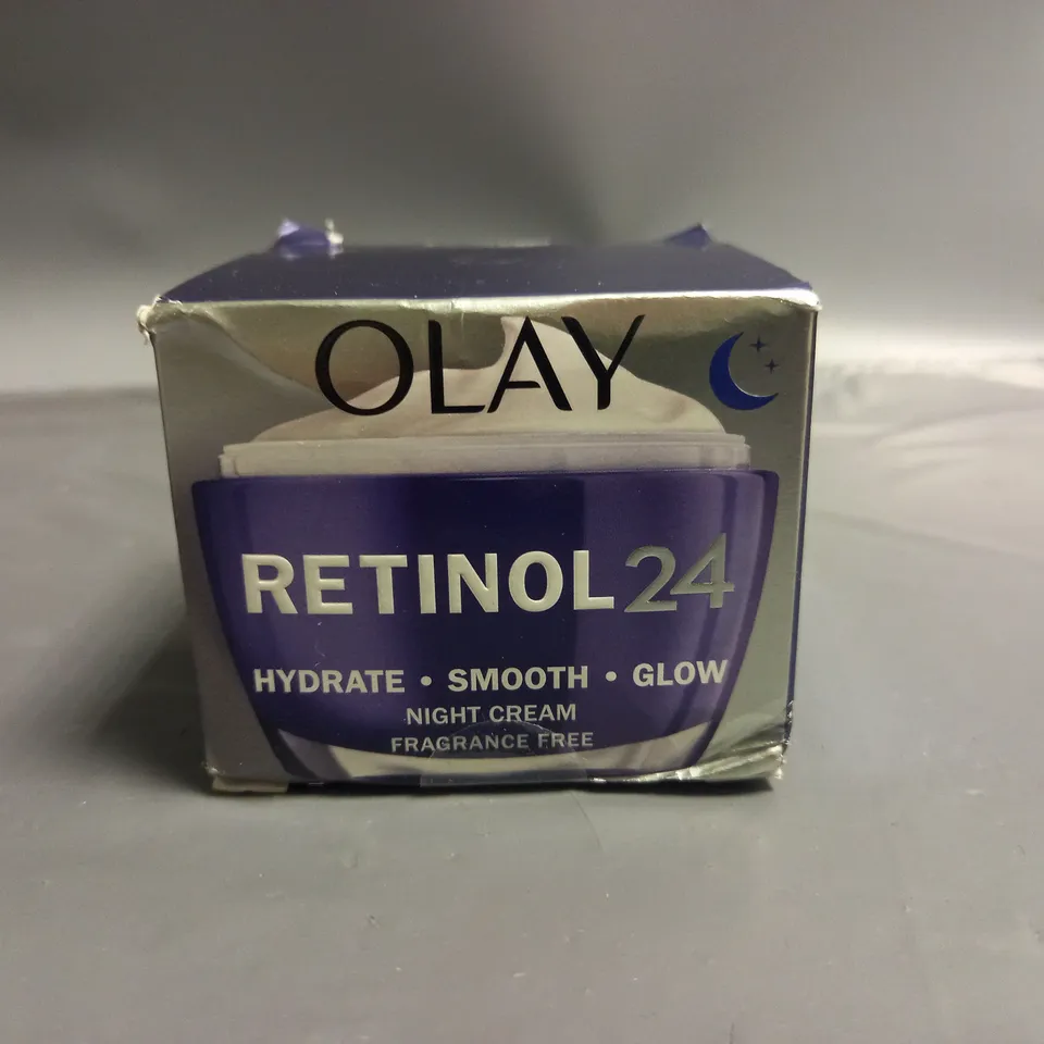 BOXED AND SEALED OLAY RETINOL 24 NIGHT CREAM 50ML